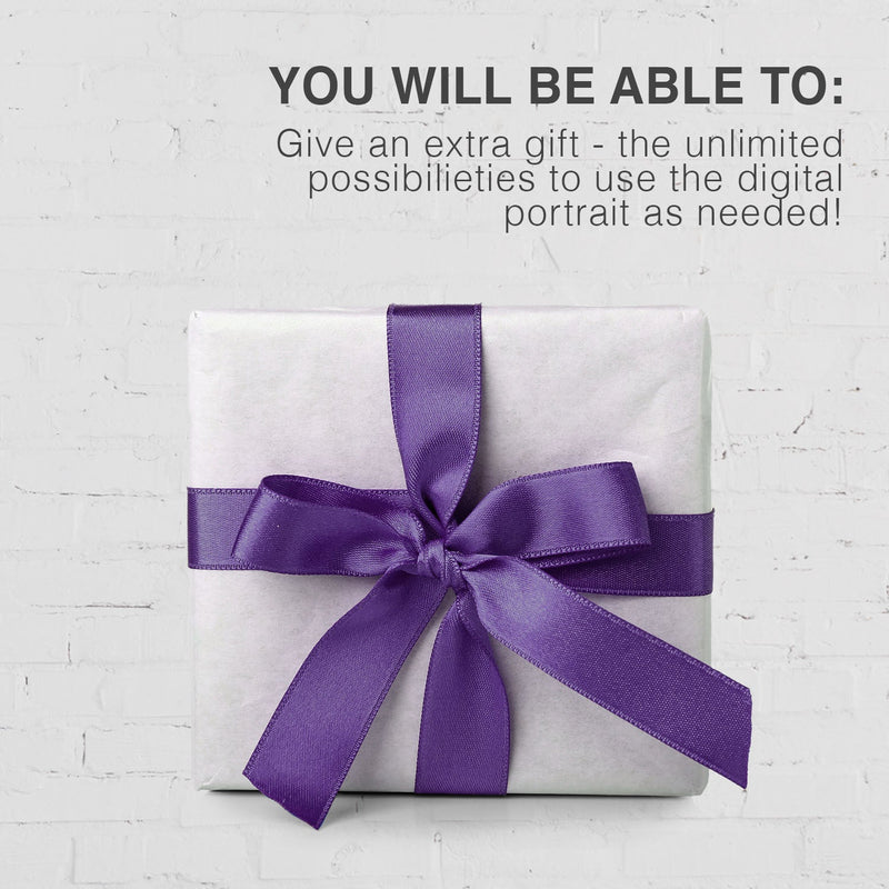 Get a digital file of your portrait